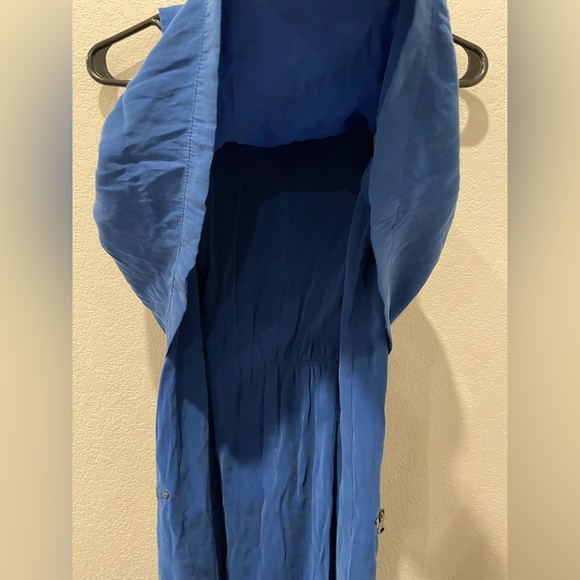 Kenneth Cole New York Blue Sleeveless Mini Dress Size Extra Small - Picture 6 of 10